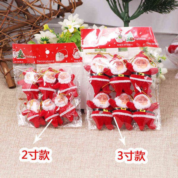 

factory outlet multi size optional santa claus red man christmas tree pendant doll pendant decorations