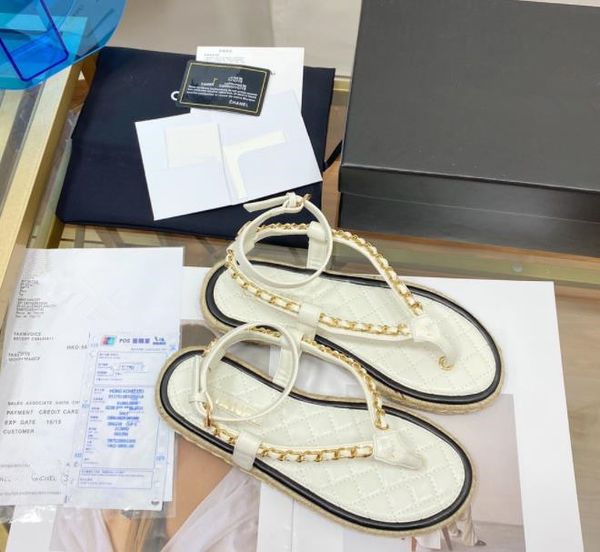 

2022 designer sandals new flip flops catwalk series sandals spring and summer main season style women sandal slipper, Black