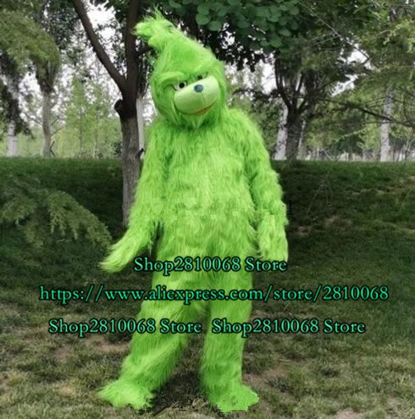 

mascot doll costume animal costume green devil genius monster mascot costume cartoon anime fancy dress party features christmas halloween sh, Red;yellow