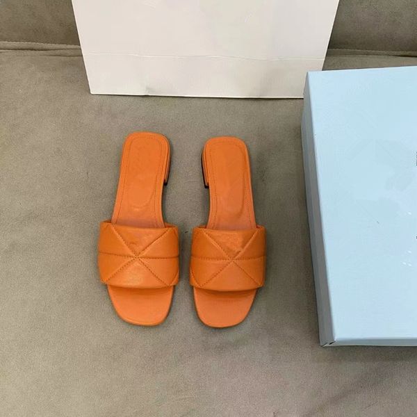 

slippers flats designer shoe women sandals famous designers womens shoes womans flat heel leather rubber sandal heels, Black