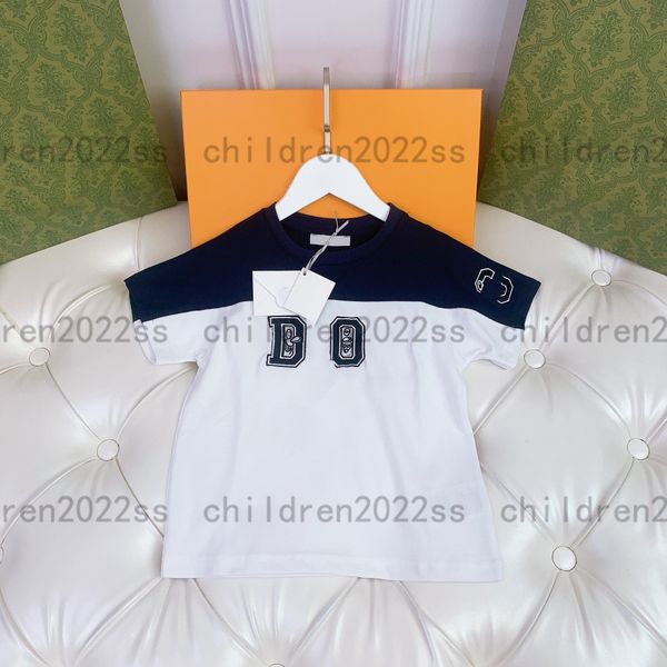 

2022ss new boys dr deisgner shorts sets newly luxury kids clothing suits t shirts with short pants white color summer tracksuits designer ki