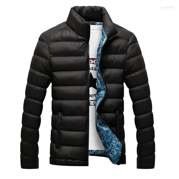 Men's Down Parkas Wholesale- 2022 Autumn Winter Duck Jackets Masculino Moda Slim Harm Plus Size Casat Overs Coats Y19901 Guin22