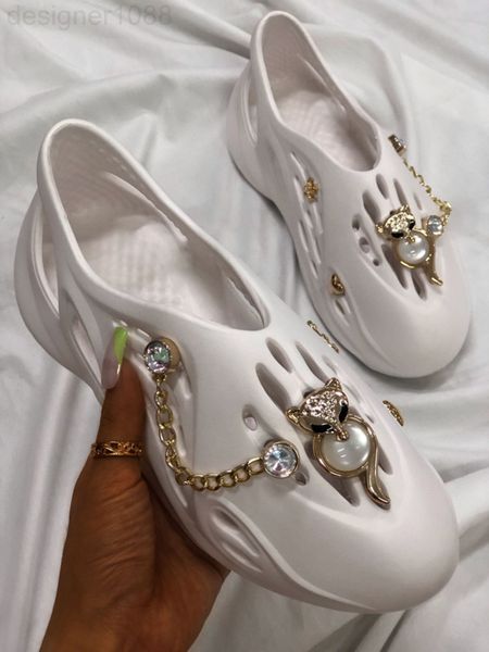 

sandals designer summer plus size flat sandals beach shoes x4t1, Black