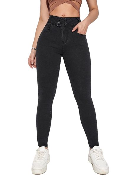 

slant pocket skinny jeans w0cr#, Blue