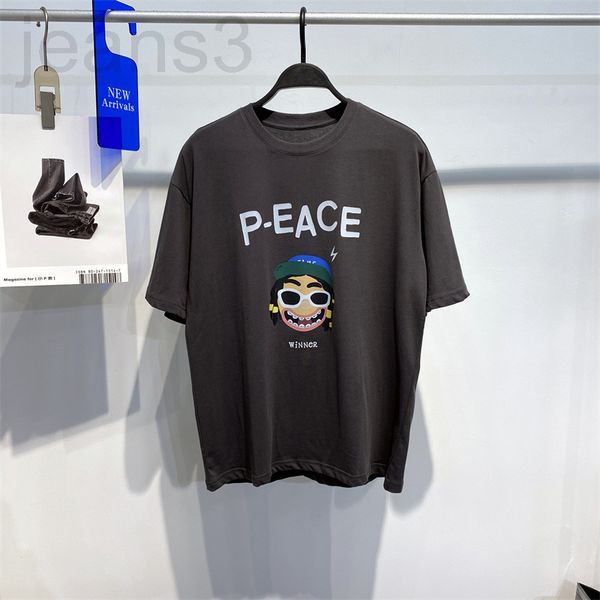 

men's t-shirts designer t-shirt summer cartoon trend printing short sleeve fashion youth loose wide version couple b2dab2360 n8f4, White;black
