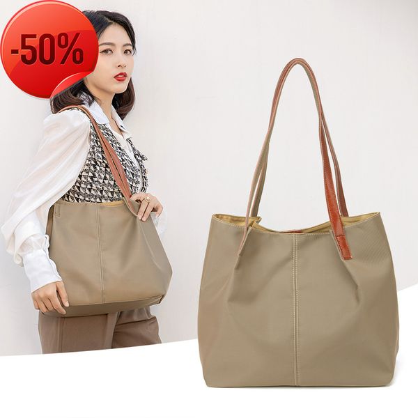 

luxury designer bags fashion luxury designerone shoulder casual canvas tote popular 2022 new large capacity oxford simple women's bag p