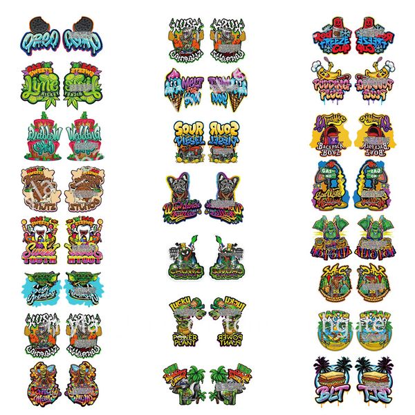 

70 type irregular shape 3.5g mylar bag zipper package resealable baggie runtz og sharklato jokes up packaging bag smell proof wholesale