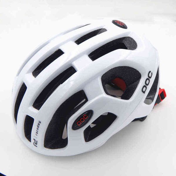 

poc raceday bicycle helmet ultralight men women mtb road bike cycling integrally-molded comfort safety eps mountain helmet 50-61 h220423