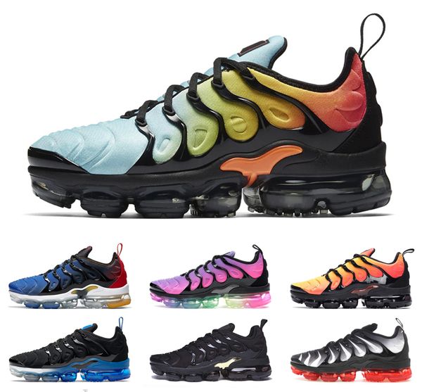 

tn plus trainers running shoes triple black white breathable cherry royal digital camo hyper blue men sneakers zebra shark women jogging