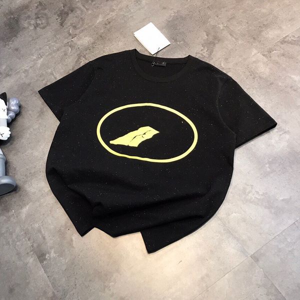

women's t-shirt designer 22 spring and summer new fashion br we + korean men's women's same couple's round neck cotton t, White