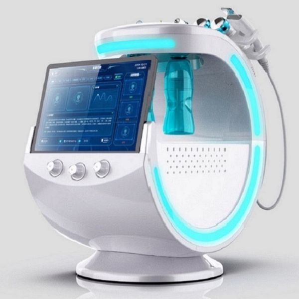 Blue Ice Hydra Lift Machine Skin Анализ лечение Aqua Peel 7 в 1 оборудование для удаления головы