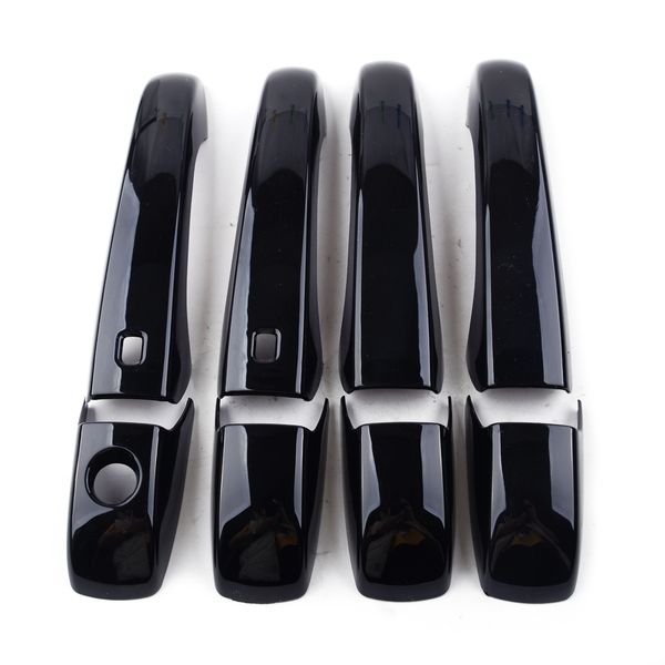 

8pcs car gloss black door handle cover fit for jeep grand cherokee dodge durango 2011 2012 2013 2014 2015 2016 2017 2018 2019