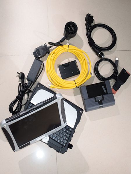 Для инструмента Diagnostic Tester BMW ICOM A2 B C 3IN1 с ноутбуком CF-19 4G I5 720GB SSD Expert Mode Multi Languages