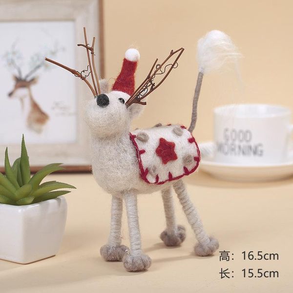 Decorações de Natal Tree Doll Animal Born adereços para pography bonecas fofas acessórios de estúdio de bebê Pochristmas