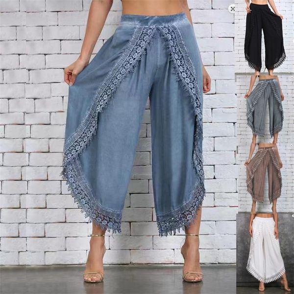 

women's pants capris women's fashion pants loose harem sports pants long p 220823, Black;white