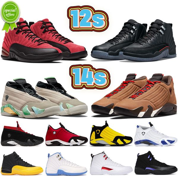 

boots 2022 12 12s 14 14s basketball shoes university blue utility twist black dar