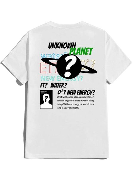 

romwe guys letter graphic tee a7n0#, White;black