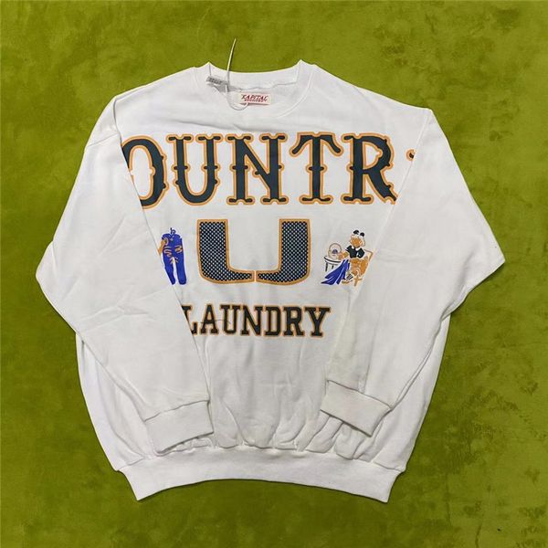 

2022ss sweatshirts men women 1 crewneck hoodie, Black