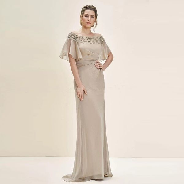 

mother of the bride dresses wedding guest dress jasmine groom champagne chiffon evening gowns, Black;red