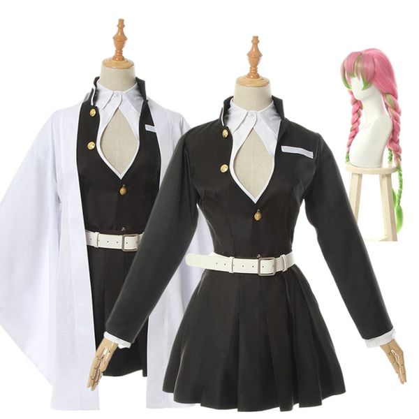 

kids demon slayer yaiba anime kimono mitsuri cosplay halloween costume, Blue