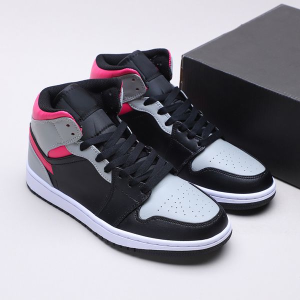 

shoes jumpman 1 mid basketball pink shadow 1s designer sport running