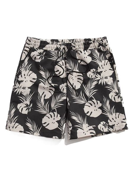 

men tropical print shorts g6wx#, White;black