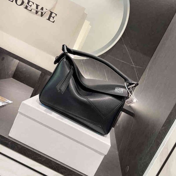 

high level designer bag loew's cowhide geometric bag couple single shoulder student net red high-end quality high sense handbag new sty