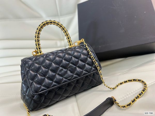 

women's designers shoulder bag luxury tote purse handbag message bags cluth brand classic lady caviar genuine leather luggage crossbody
