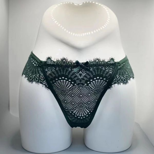 

lace g-strings bow panties rhinestones g string hollow out thongs underpants low rise transparent femme women panty lingerie pink red solid, Black;white