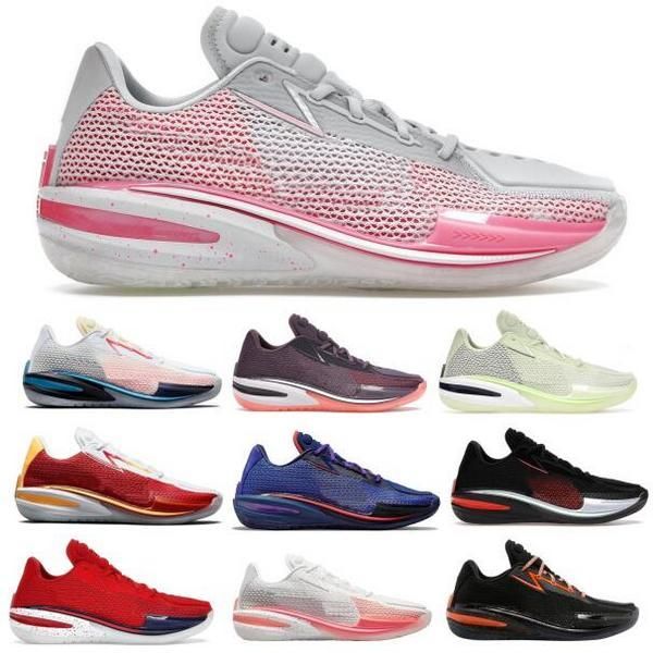 

shoes zoom gt cut mens basketball sneakers low g.t. grinch think pink violet bright crimson white laser blue mesh man quality tenis