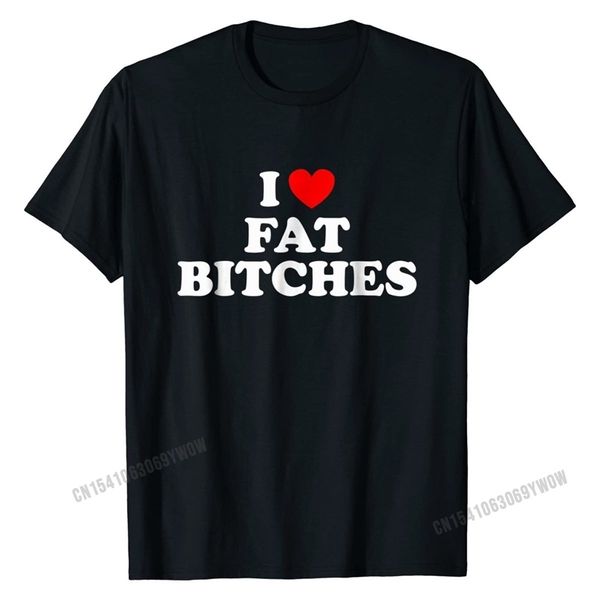 

i love fat funny t shirt for adults shirts ops shirt faddish cotton design casual men 220617, White;black