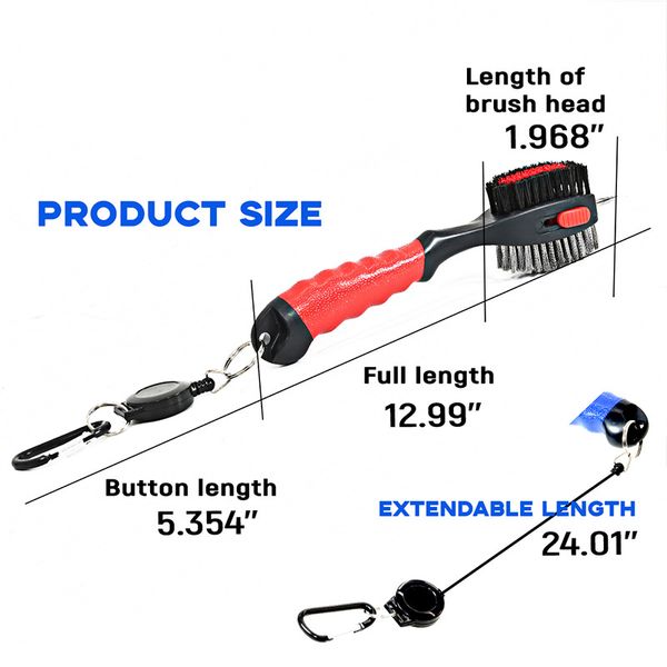 

golf accessories club head ball head cleaning brush