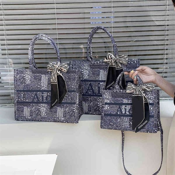 

handbag fashion red printing large capacity summer texture bag popular canvas hand bag handbags on clearance sale