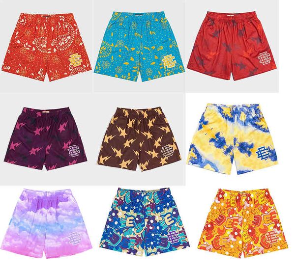 

designer palms erics emanuels short ee high street hip hop fashion brands mens woman lovers beach angels basketball swim biker gym soccer lu, White;black