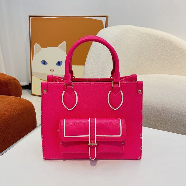 

m46154 onthego mm women luxurys designers bags handbag 2022 women handbags lady messenger fashion shoulder bag luxury crossbody tote wallet