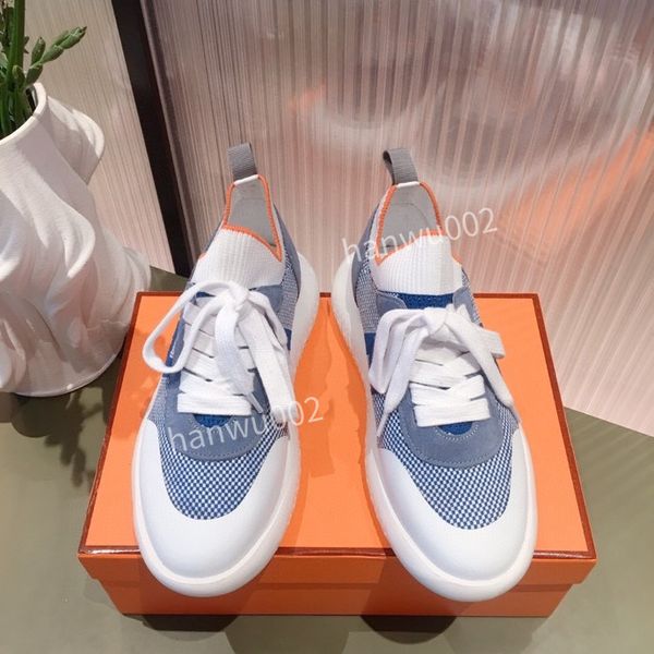 

2022 fashion boots mens women casual shoes genuine leather sneakers trainers outdoor lace up calfskin printting sneaker shoe, Black