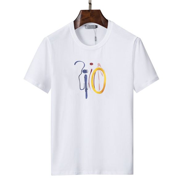 

2022 luxury designer t shirt mens womens summer short sleeves soft cotton t-shirts men women clothing fashion classic letter print3009, White;black