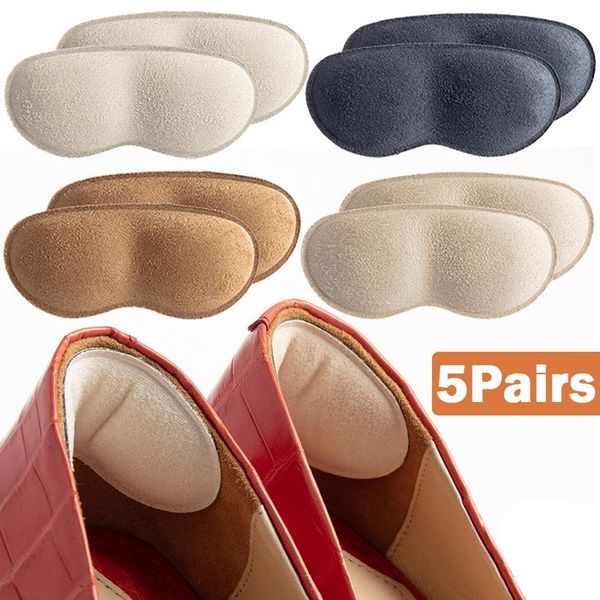 Носки Hosiery 5Pairs Обувь Стельки вставки каблуки защитные противоскользящие подушки комфортные каблуки вкладыши прокладка невидимые вставки