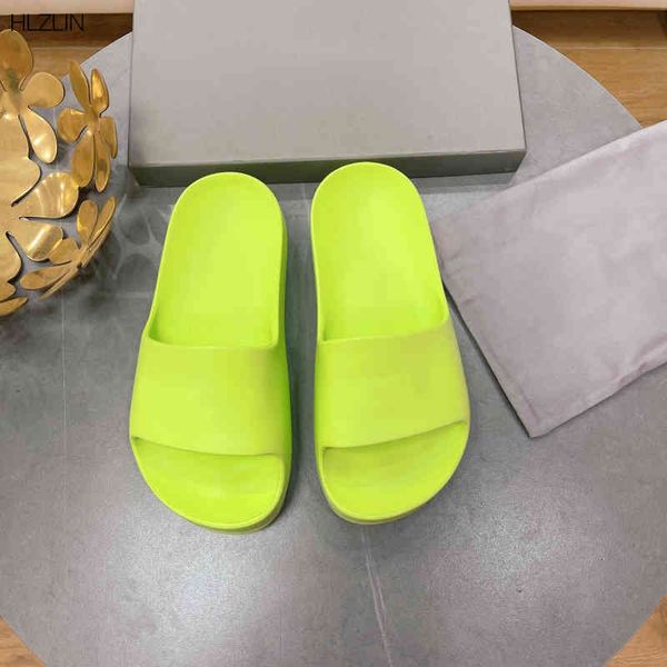 

slippers women's round head flip flops outdoor and beach shoes large 35-42, Black