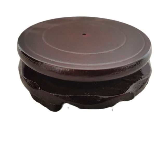 

chinese hand carving wood decorative display base, Silver