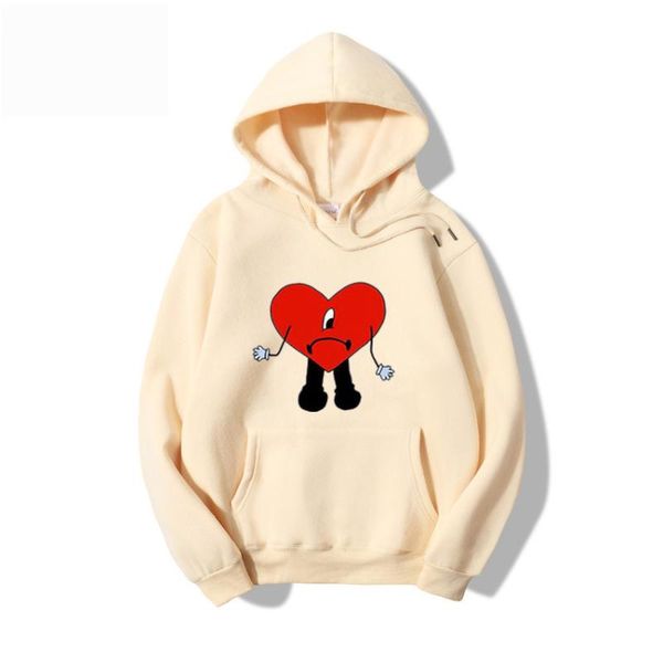 

men's hoodies & sweatshirts men's ranboo bad merch 320g heavy fabric cotton harajuku, Black