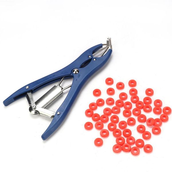

metal sheep pig livestock tail docking castration pliers rings veterinary surgical tool
