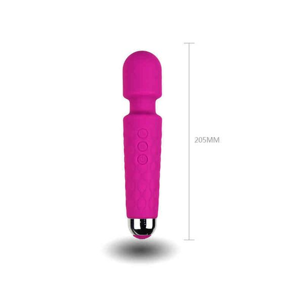 Sexspielzeug, Spielzeug, Massagegerät, Massagegerät, Vibrator, Damenprodukte, Av Fun, wiederaufladbar, Handmassagestab, Masturbation, Mini 3I8V L62Y