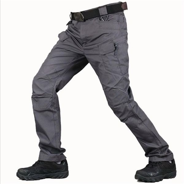 Calças táticas para o homem de verão Casual Exército Militar Camo calças de moletom calça de carga casual Sweats Sweats Sweats Masculino Trabalho 201130