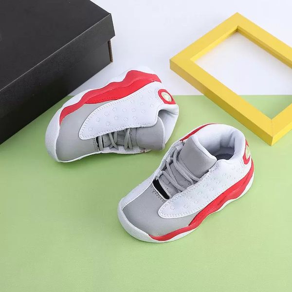 

classic 13 viii aurora green basketball boots children boy girl kid youth sports shoes basketball sneaker size eur28-35, Black