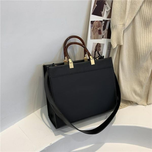 

tote bag fashion shoulder big capacity letters printing handbag tie dye canvas crossbody purses 1130