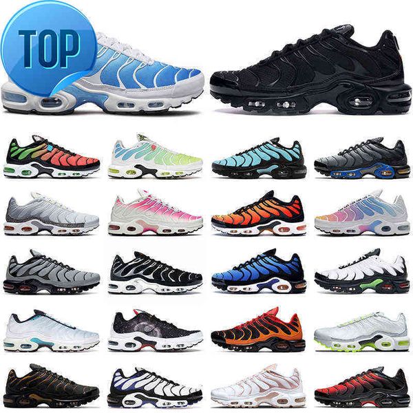 

luxury boots 2022 tn plus men women running shoes triple black cordura white wolf grey aqua silver hype
