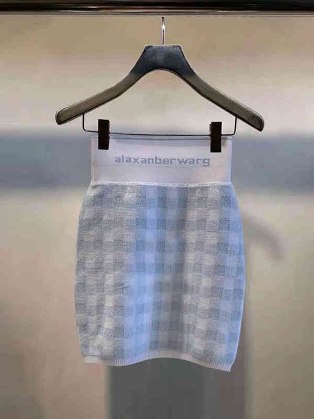 

skirts king spring and summer ribbon stitching letter plaid skirt, Black