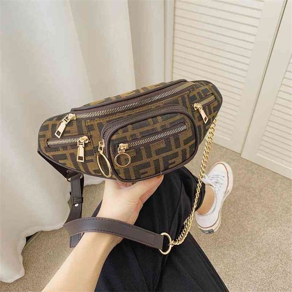 

shop online 85% off printed leisure waist bag french trend in autumn