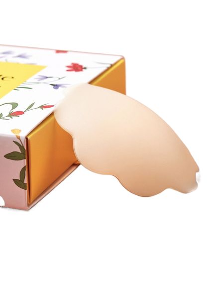 

luvlette reusable self-adhesive silicone nipple covers j4y2#, Black;red